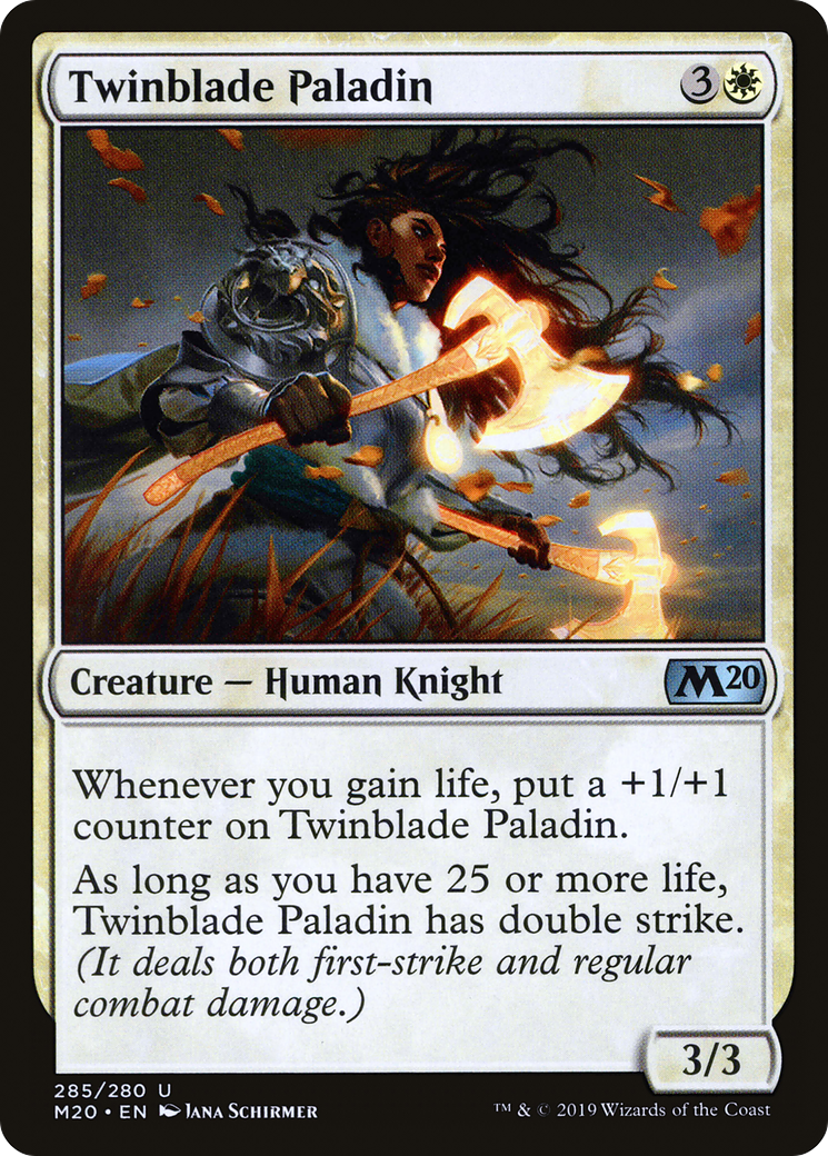Twinblade Paladin (285) - Core Set 2020