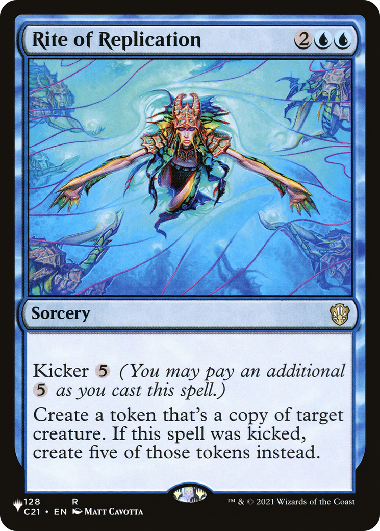 Rite of Replication (C21-128) - The List
