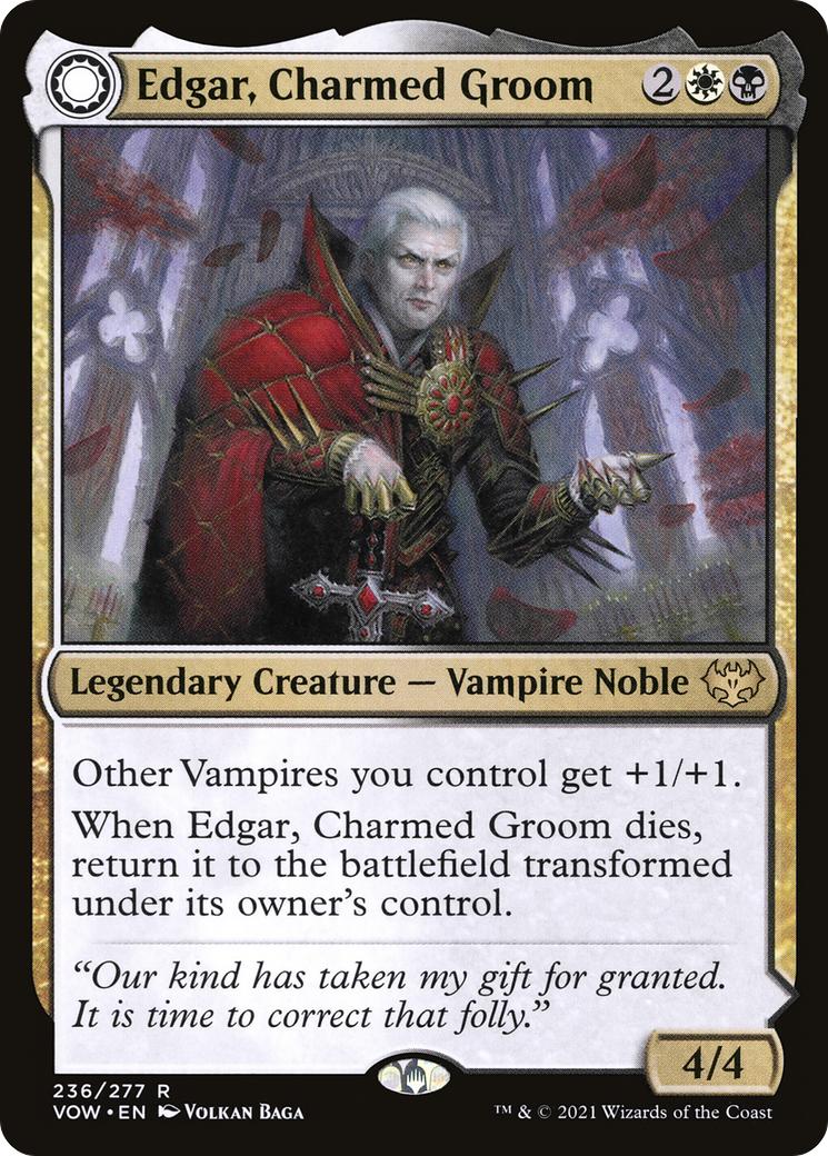 Edgar, Charmed Groom (236) - Innistrad: Crimson Vow