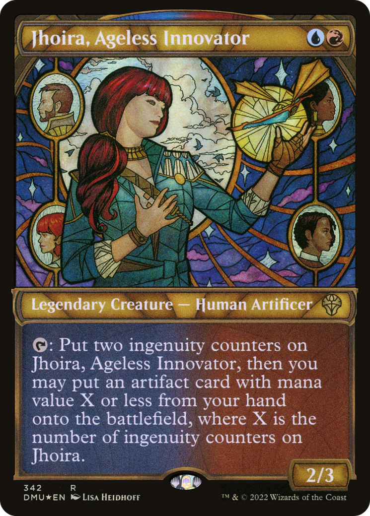 Jhoira, Ageless Innovator (Showcase) (342) Foil - Dominaria United