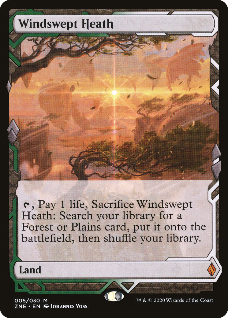 Windswept Heath (005) Foil - Zendikar Rising Expeditions