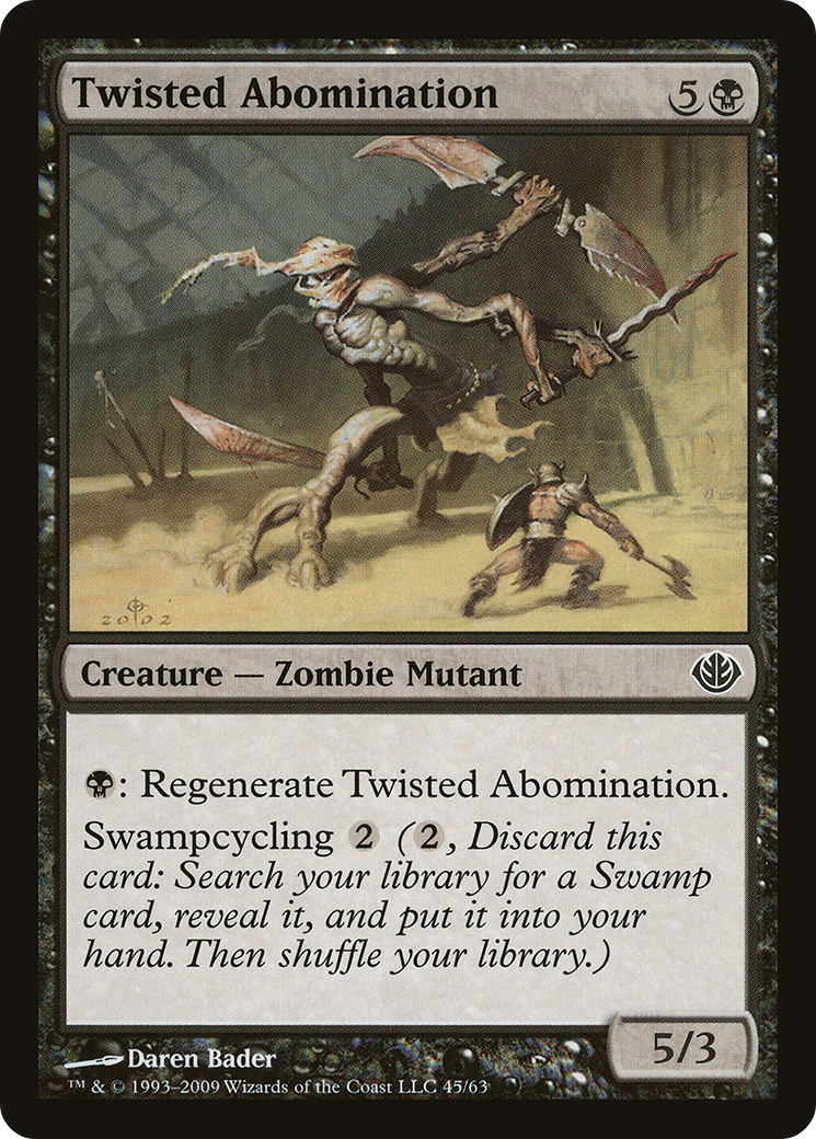 Twisted Abomination (045) - Duel Decks: Garruk vs. Liliana
