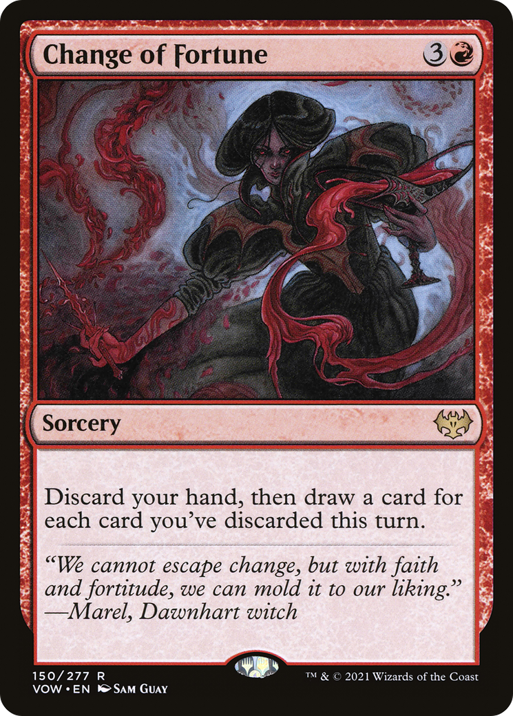 Change of Fortune (150) Foil - Innistrad: Crimson Vow