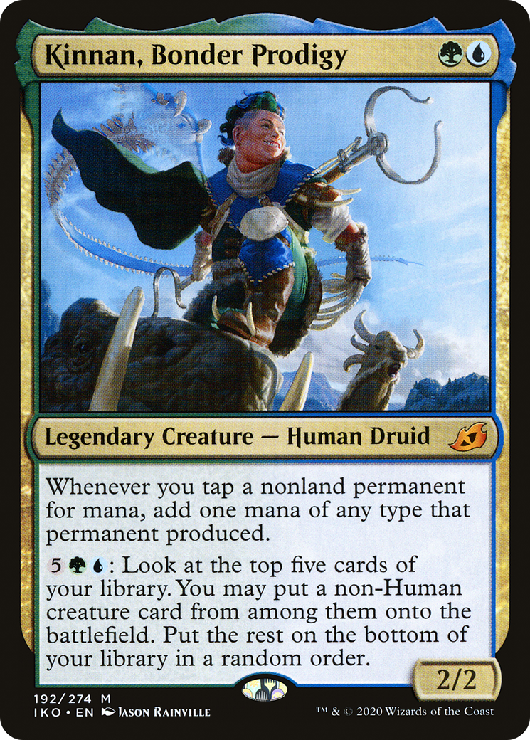 Kinnan, Bonder Prodigy (192) - Ikoria: Lair of Behemoths