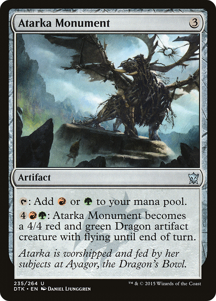 Atarka Monument (235) - Dragons of Tarkir