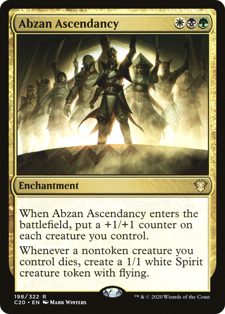 Abzan Ascendancy (198) - Commander 2020