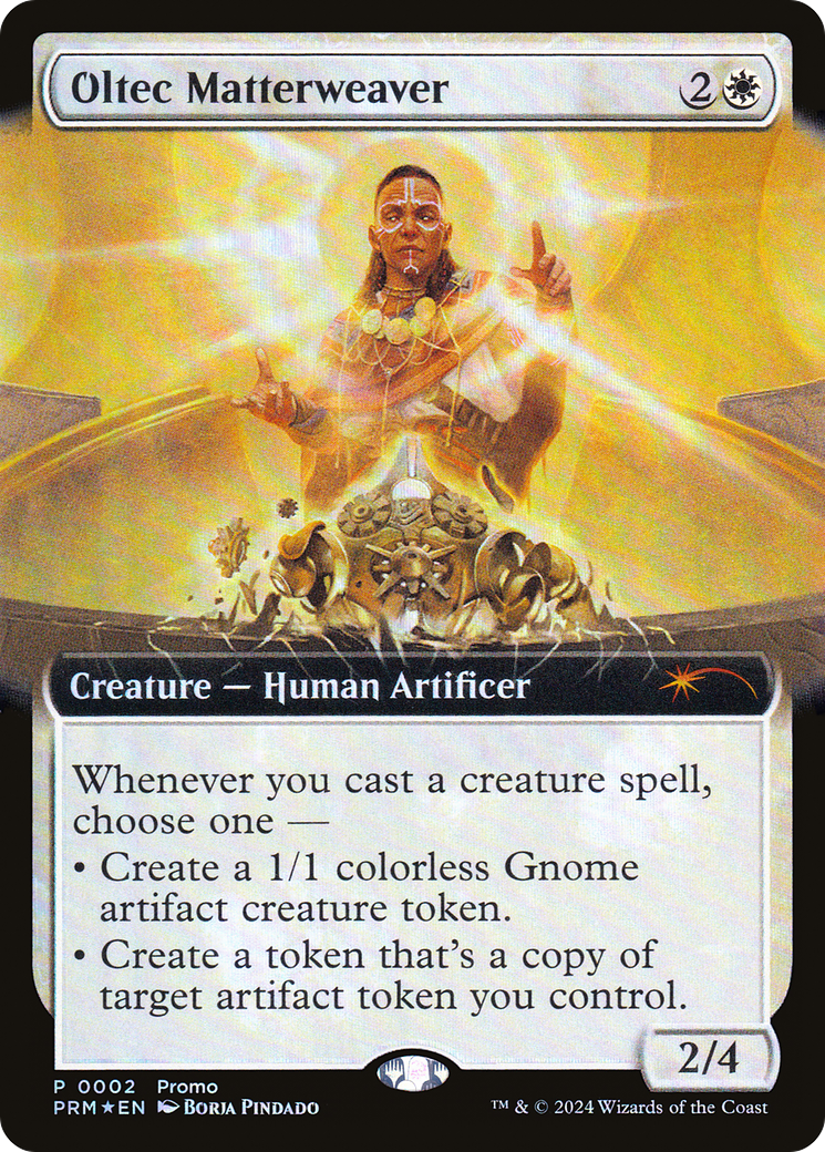Oltec Matterweaver (Extended Art) (002) Foil - Wizards Play Network 2024