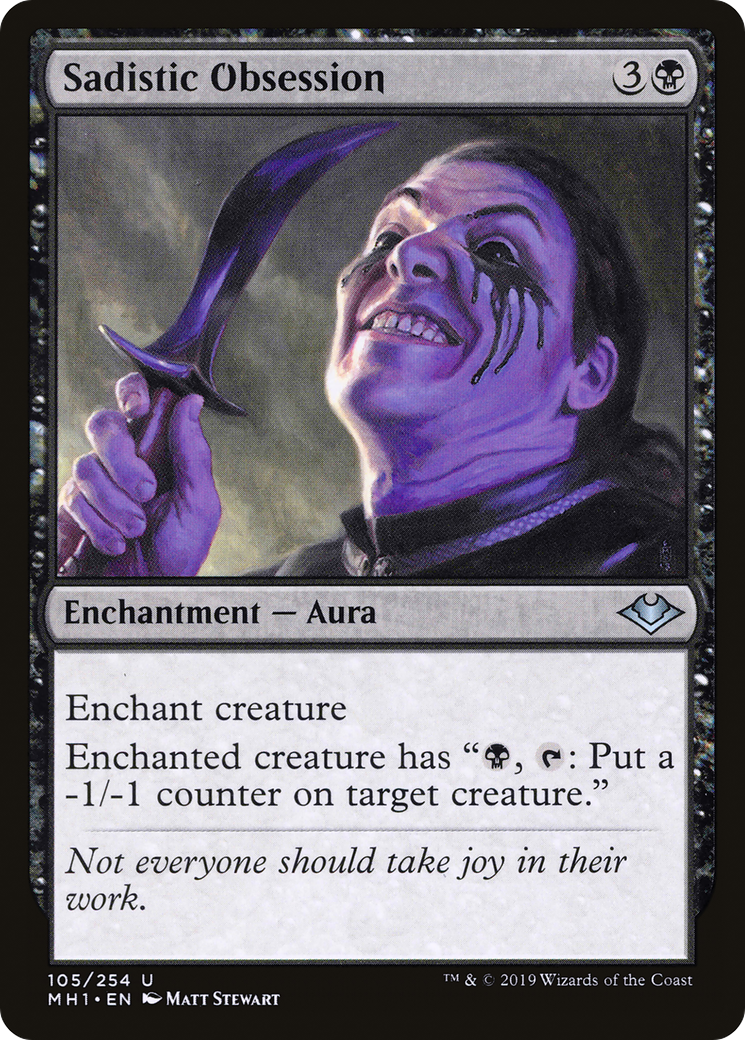 Sadistic Obsession (105) - Modern Horizons