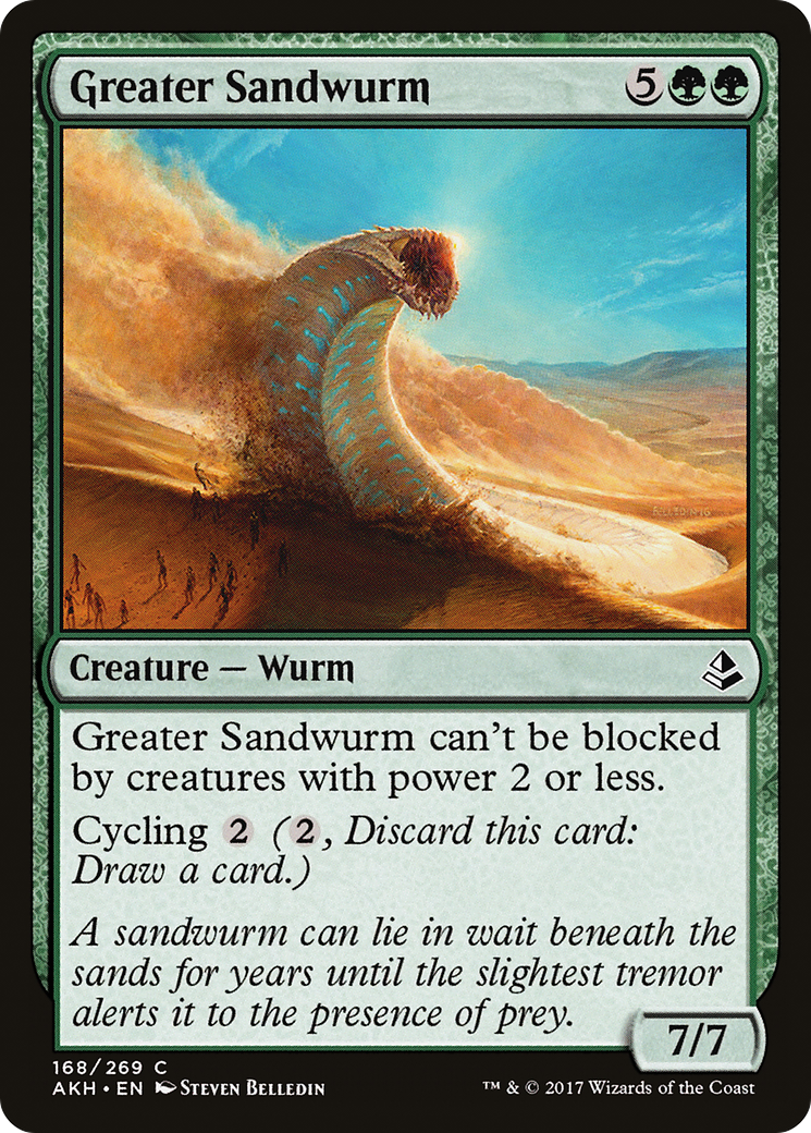 Greater Sandwurm (168) - Amonkhet