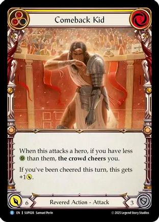 Comeback Kid (Yellow) (SUP028) - Super Slam