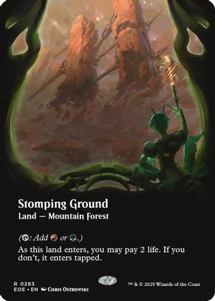 Stomping Ground (Borderless) (283) - Edge of Eternities