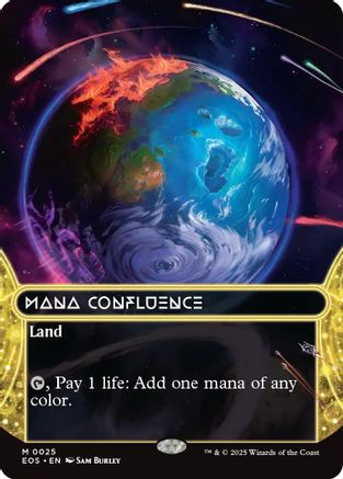 Mana Confluence (Borderless) (025) Foil - Edge of Eternities: Stellar Sights