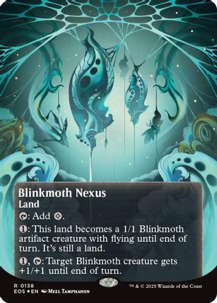 Blinkmoth Nexus (Borderless) (138) Galaxy Foil - Edge of Eternities: Stellar Sights