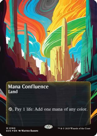 Mana Confluence (Borderless) (160) Galaxy Foil - Edge of Eternities: Stellar Sights