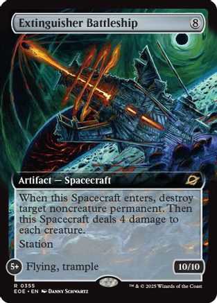 Extinguisher Battleship (Extended Art) (355) - Edge of Eternities