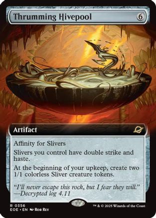 Thrumming Hivepool (Extended Art) (356) - Edge of Eternities