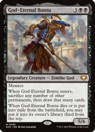 God-Eternal Bontu (083) - Commander: Edge of Eternities
