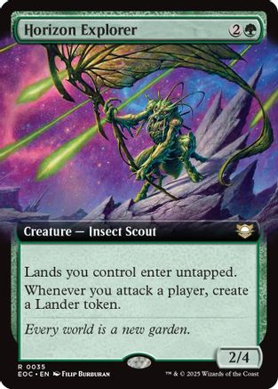 Horizon Explorer (Extended Art) (035) - Commander: Edge of Eternities