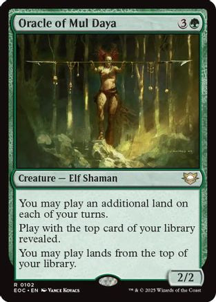 Oracle of Mul Daya (102) - Commander: Edge of Eternities