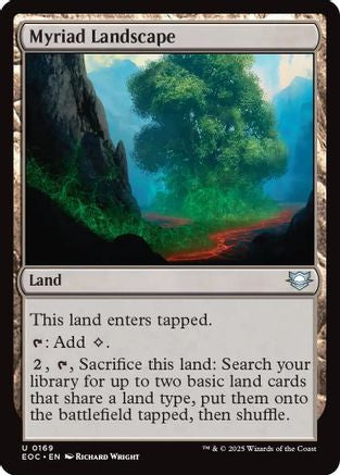 Myriad Landscape (169) - Commander: Edge of Eternities