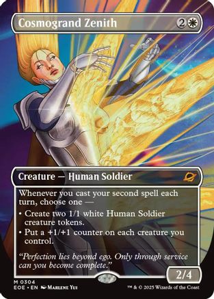 Cosmogrand Zenith (Borderless) (304) Foil - Edge of Eternities