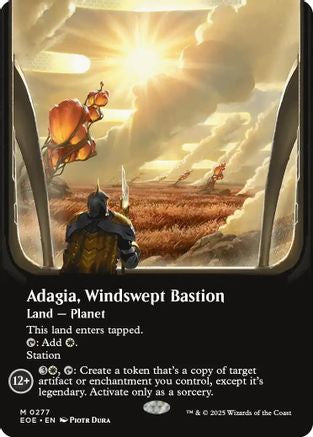 Adagia, Windswept Bastion (Borderless) (277) - Edge of Eternities