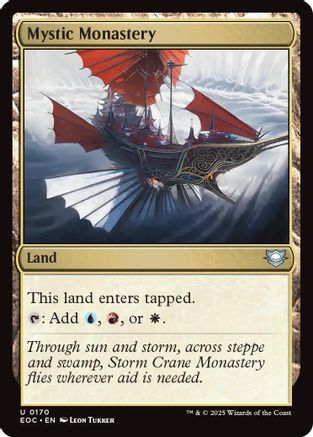 Mystic Monastery (170) - Commander: Edge of Eternities