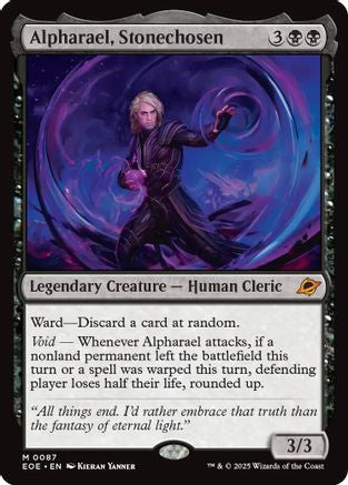 Alpharael, Stonechosen (087) Foil - Edge of Eternities