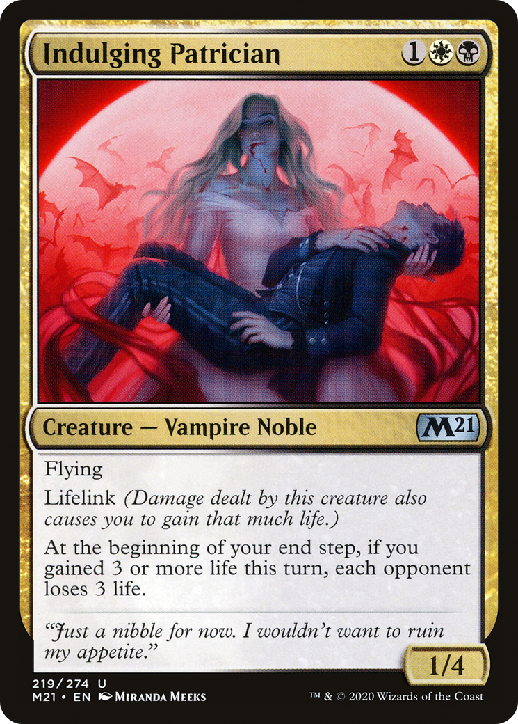 Indulging Patrician (219) - Core Set 2021