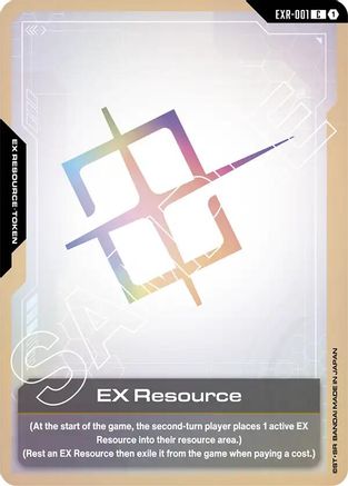 EX Resource (EXR-001) - Newtype Rising