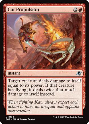 Cut Propulsion (130) Foil - Edge of Eternities
