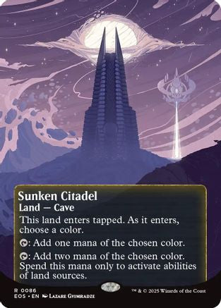 Sunken Citadel (Borderless) (086) - Edge of Eternities: Stellar Sights