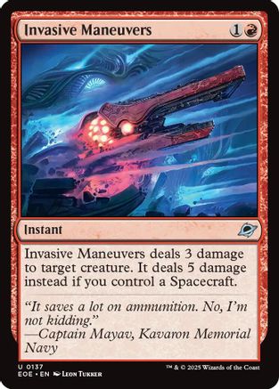 Invasive Maneuvers (137) - Edge of Eternities
