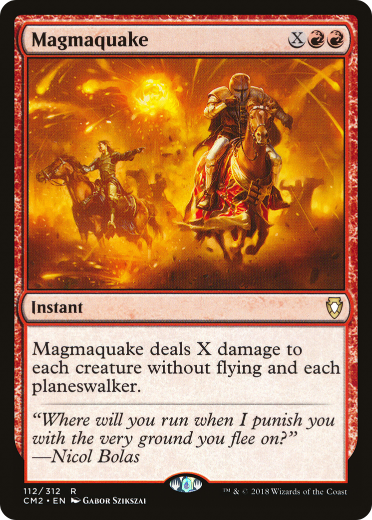 Magmaquake (112) - Commander Anthology Volume II