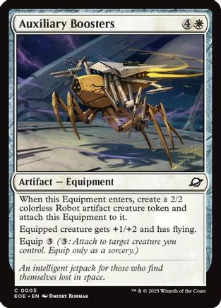 Auxiliary Boosters (005) Foil - Edge of Eternities