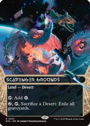 Scavenger Grounds (Borderless) (037) - Edge of Eternities: Stellar Sights
