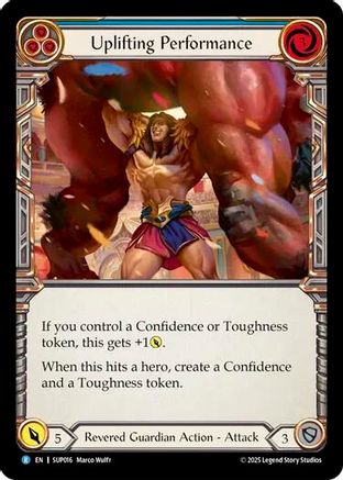 Uplifting Performance (SUP016) Rainbow Foil - Super Slam