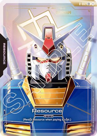 Resource (R-002) (C++) (R-002) Holofoil- Newtype Rising