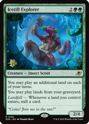 Icetill Explorer (192) Foil - Prerelease Cards