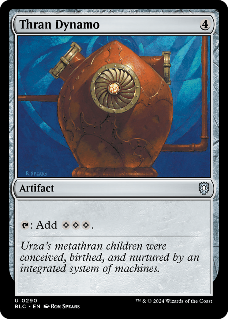 Thran Dynamo (290) - Bloomburrow Commander