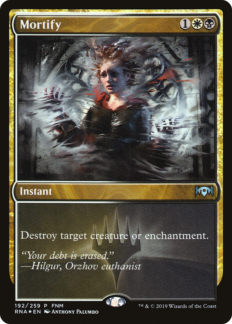 Mortify (192) Foil - Ravnica Allegiance Promos
