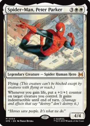 Spider-Man, Peter Parker (004) Foil - Marvel's Spider-Man: Eternal-Legal