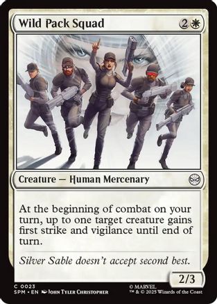 Wild Pack Squad (023) Foil - Marvel's Spider-Man