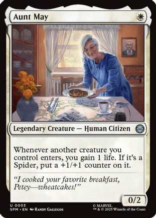 Aunt May (003) Foil - Marvel's Spider-Man