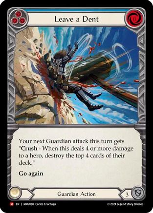 Leave a Dent (MPG020) Rainbow Foil - Mastery Pack Guardian