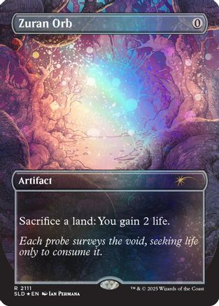 Zuran Orb (Galaxy Foil) (2111) Foil - Secret Lair Drop Series