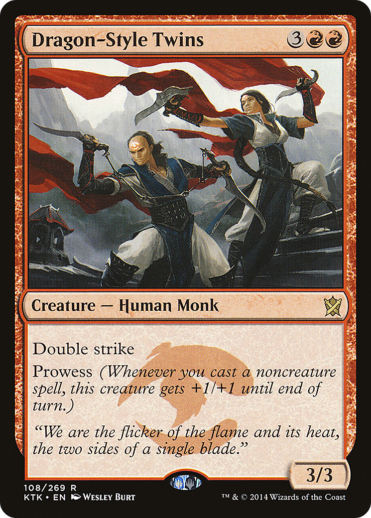 Dragon-Style Twins (108) - Khans of Tarkir
