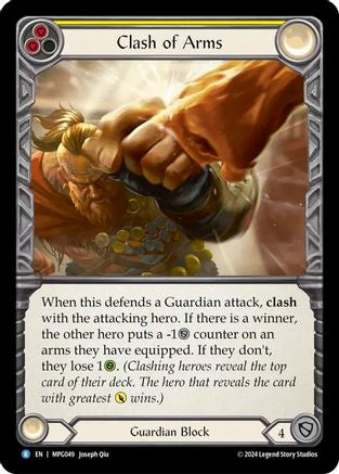 Clash of Arms (MPG049) Rainbow Foil - Mastery Pack Guardian