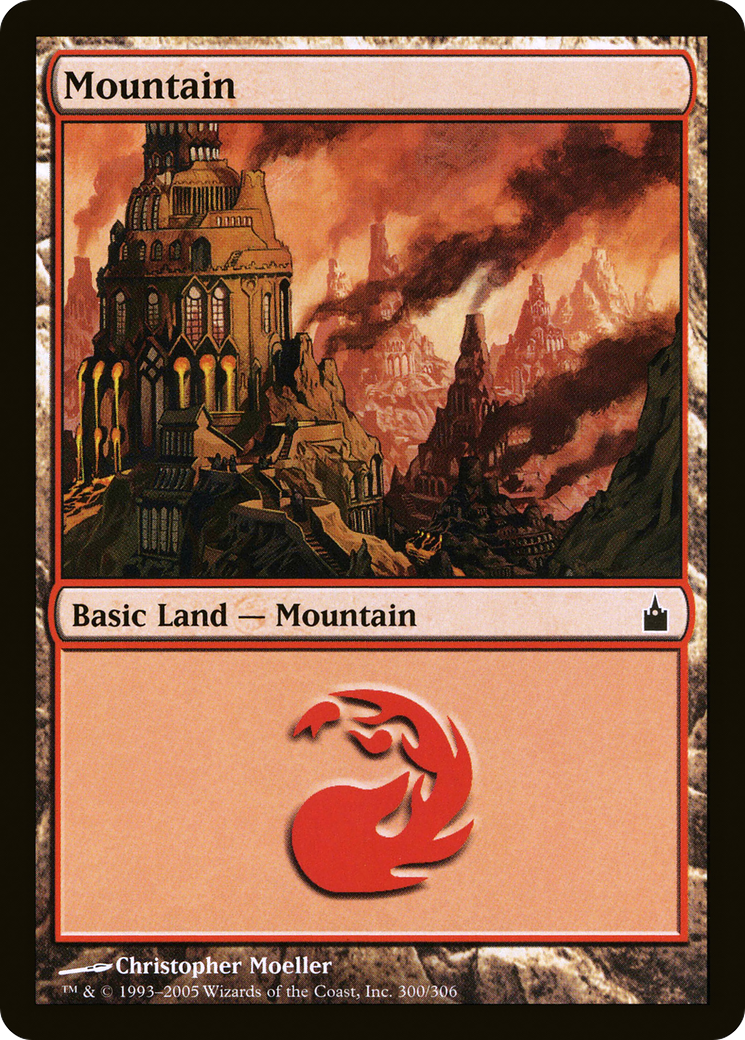 Mountain (300) - Ravnica: City of Guilds