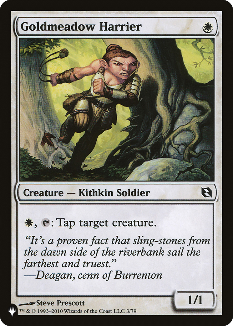 Goldmeadow Harrier (DDF-3) - The List